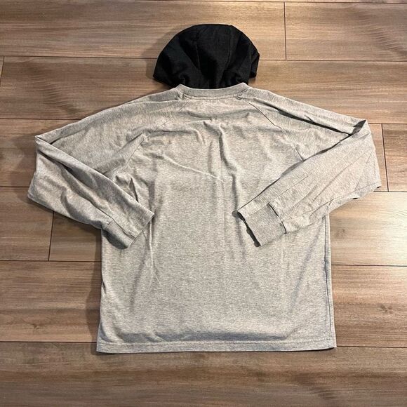 Adidas Grey Athletic Pullover Jacket Men Large‎ - Picture 5 of 5